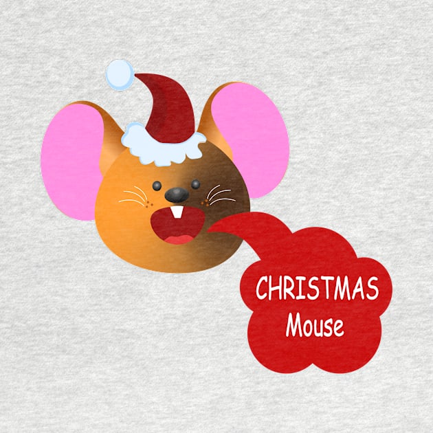 Santa Mouse by monika27